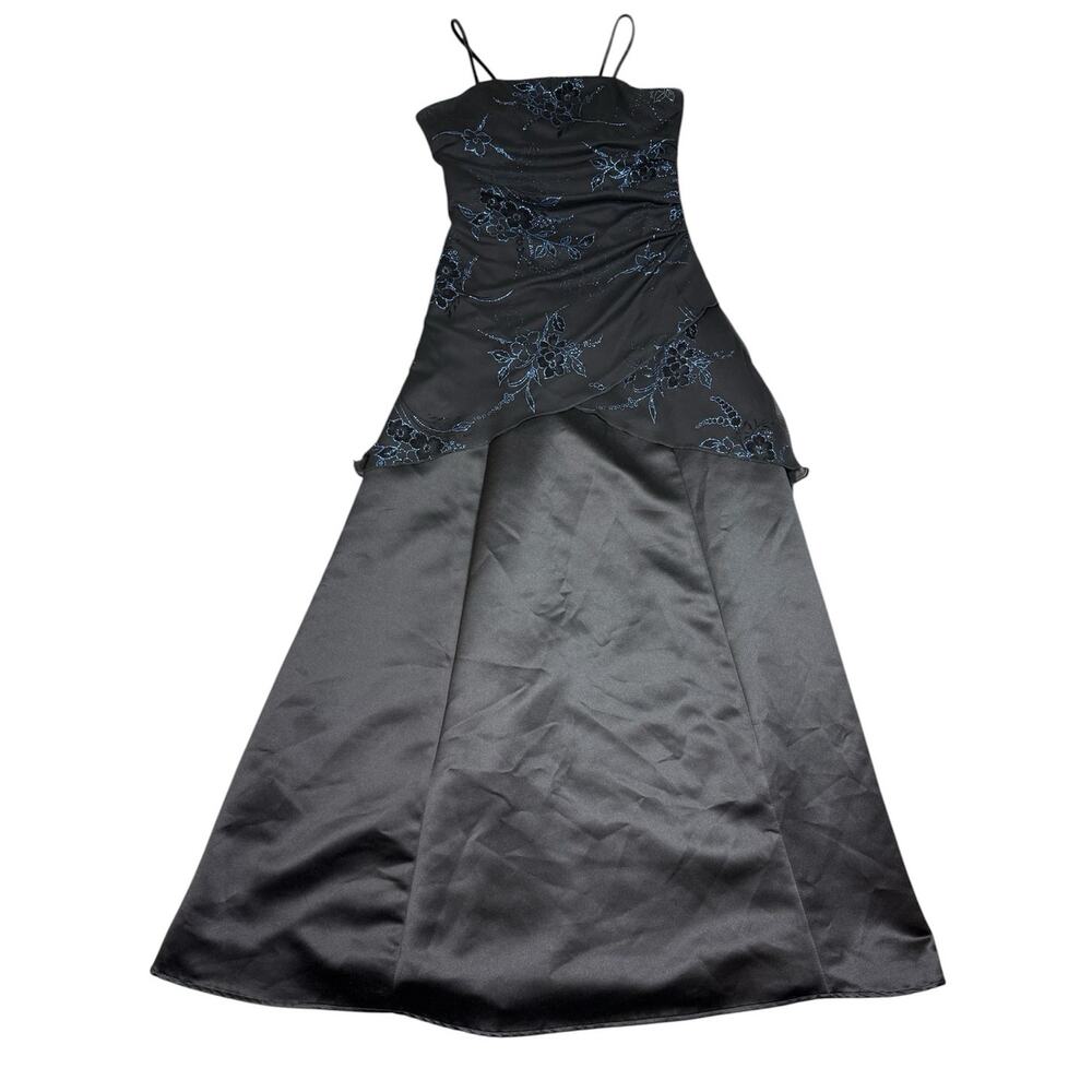 Vintage Y2K Debut Junior Womens Size 7 Formal Prom Dress Fairy Goth
